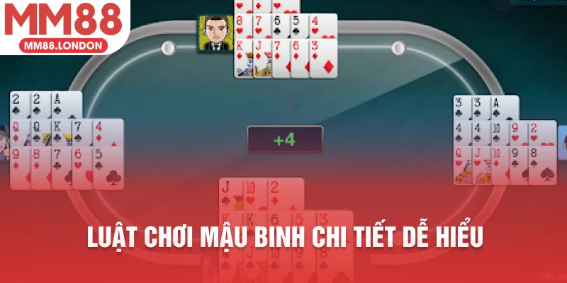 Luật chơi mậu binh chi tiết dễ hiểu